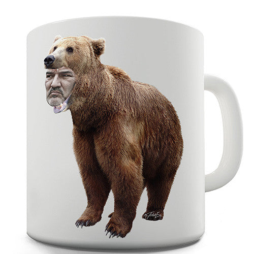 Bear Face Funny Mug