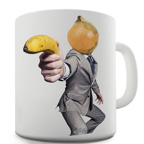 Onion Head Novelty Mug