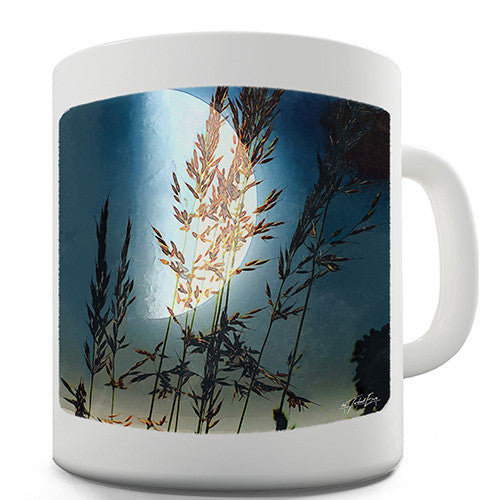Reeds In The Moonlight Novelty Mug