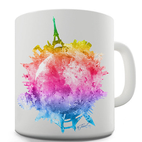 Watercolour Earth Novelty Mug