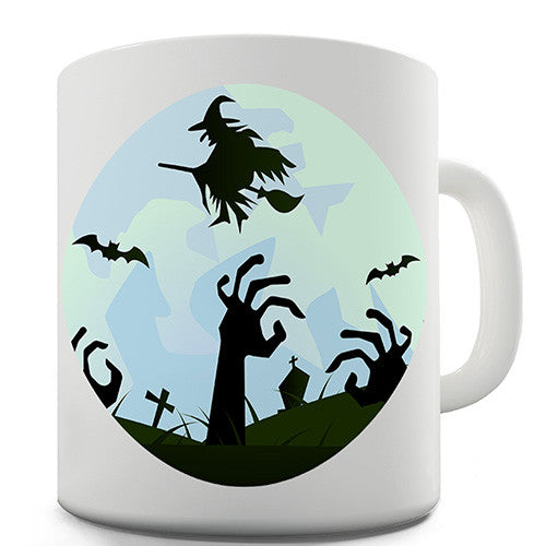 Zombie Graveyard Novelty Mug