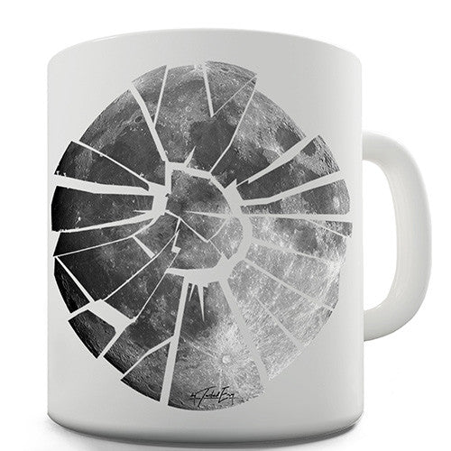 Shattered Moon Novelty Mug