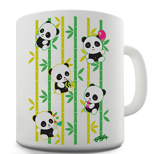 Bamboozled Baby Pandas Novelty Mug