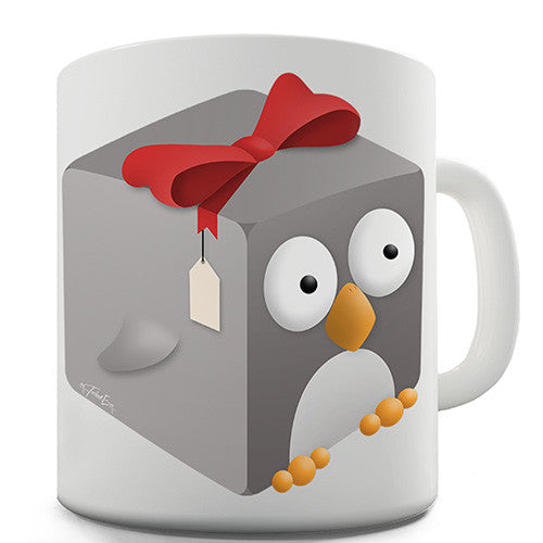 Guin The Penguin Cube Novelty Mug