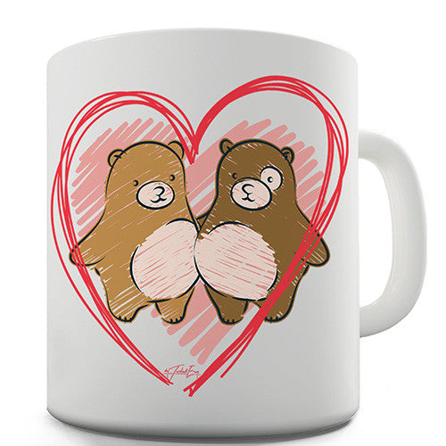 I Love You Beary Much Novelty Mug