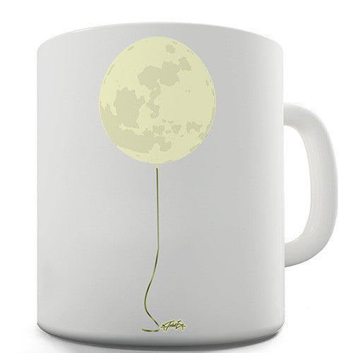 Moon Balloon Novelty Mug