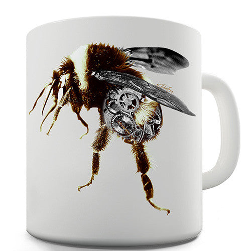 Clockwork Metal Bumblebee Novelty Mug