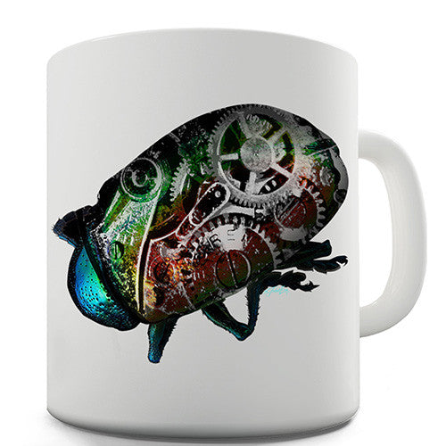 Clockwork Beetle Novelty Mug