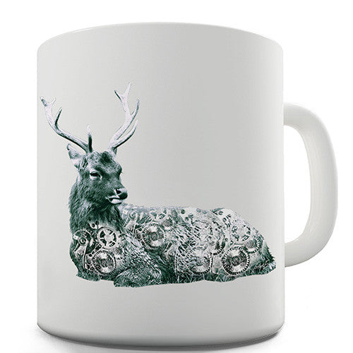 Clockwork Stag Novelty Mug