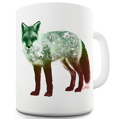 Clockwork Fox Novelty Mug