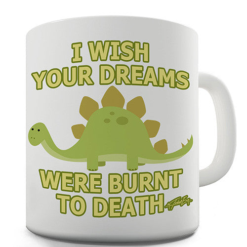 Cranky Dinosaur Novelty Mug