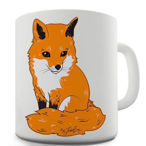 Wild Red Fox Novelty Mug