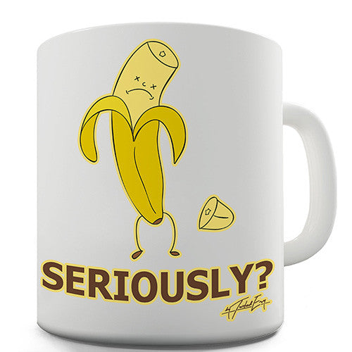 Topless Banana Novelty Mug