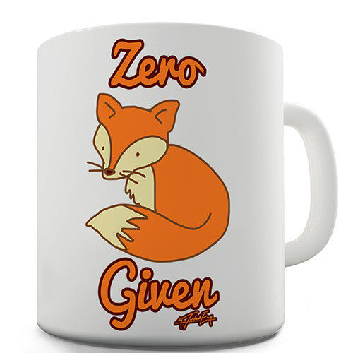 Zero Fox Given Novelty Mug