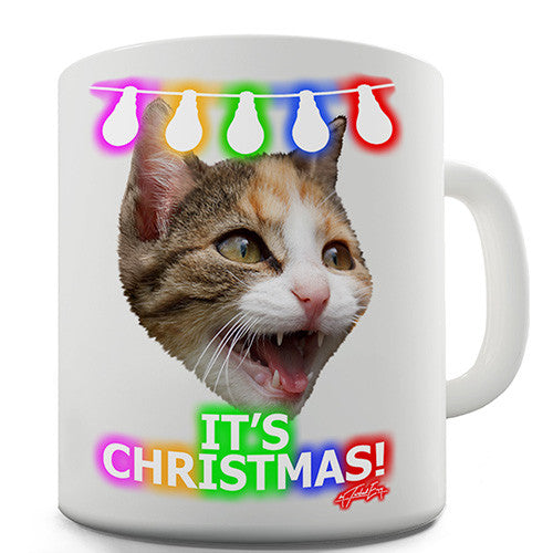 It's Christmas! Cat Novelty Mug
