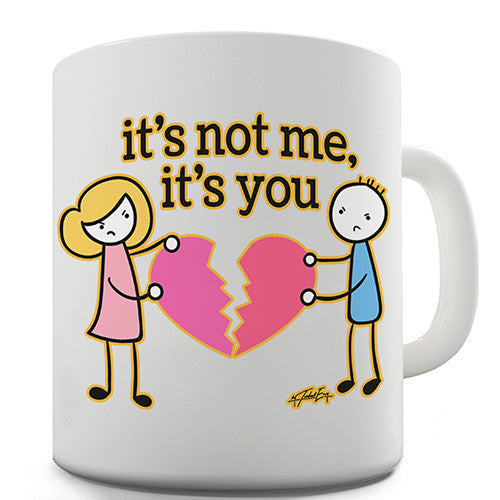 It's Not Me It's You Novelty Mug