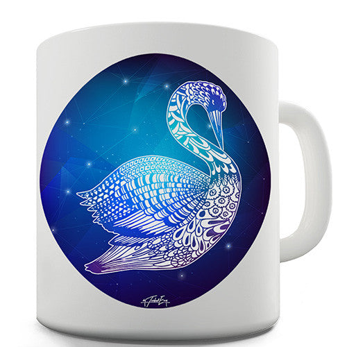 Swan Constellation Novelty Mug