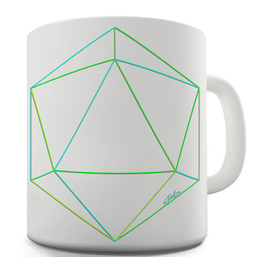 Geometric 3D Polygon Novelty Mug