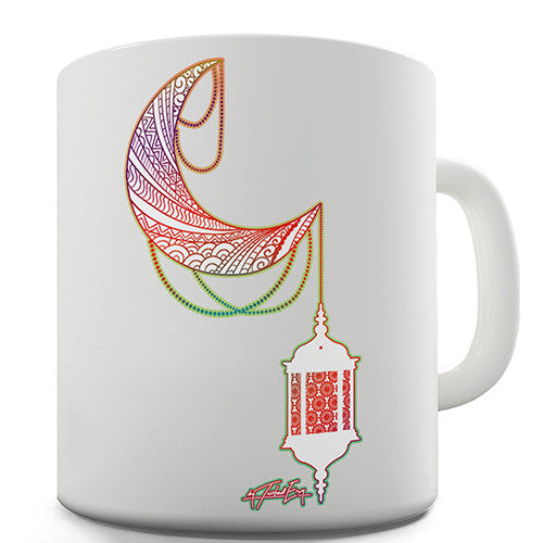 Decorative Moon Lantern Novelty Mug
