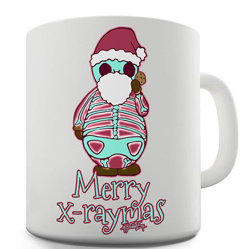 Merry X-Raymas Novelty Mug