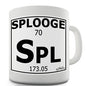 Periodic Table Of Swearing Splooge Novelty Mug