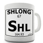 Periodic Table Of Swearing Schlong Novelty Mug