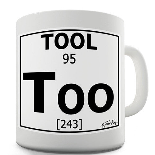 Periodic Table Of Swearing Tool Novelty Mug