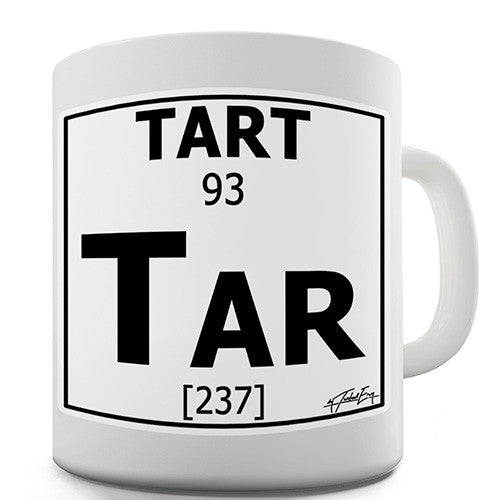 Periodic Table Of Swearing Tart Novelty Mug