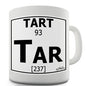 Periodic Table Of Swearing Tart Novelty Mug