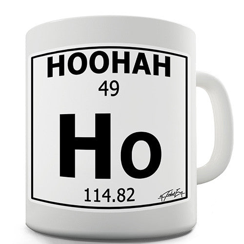 Periodic Table Of Swearing Hoohah Novelty Mug