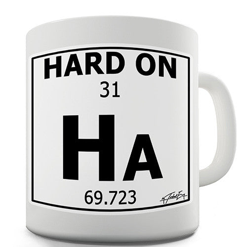 Periodic Table Of Swearing Hard On Novelty Mug