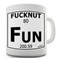 Periodic Table Of Swearing Fucknut Novelty Mug