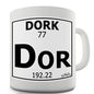 Periodic Table Of Swearing Dork Novelty Mug