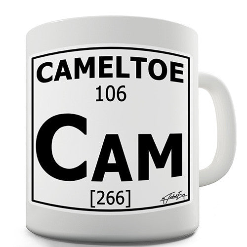 Periodic Table Of Swearing Cameltoe Novelty Mug