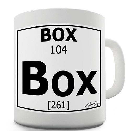 Periodic Table Of Swearing Box Novelty Mug