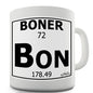 Periodic Table Of Swearing Boner Novelty Mug