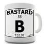 Periodic Table Of Swearing Bastard Novelty Mug