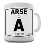 Periodic Table Of Swearing Arse Novelty Mug