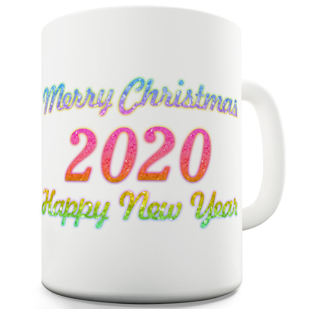 Merry Christmas 2020 Happy New Year Novelty Mug