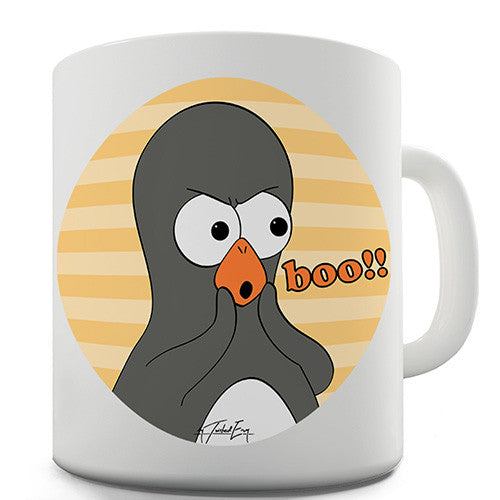 Guin Penguin Boo!! Emoticon Novelty Mug