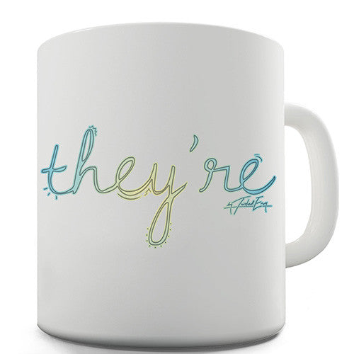 They're Grammar Novelty Mug