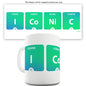 Iconic Periodic Table Novelty Mug