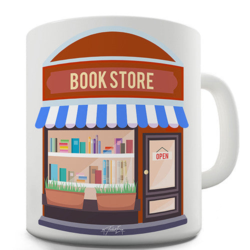 Cute Bookstore Novelty Mug