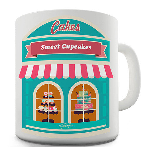 Cute Cake Shop Novelty Mug