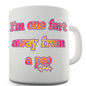 One Fart From A Poo Novelty Mug