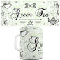 Decorative Green Tea Novelty Mug