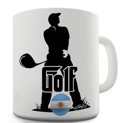 Argentina Golf Novelty Mug