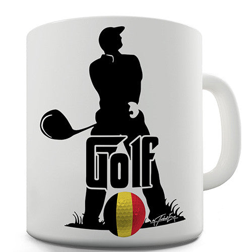 Belgium Golf Novelty Mug