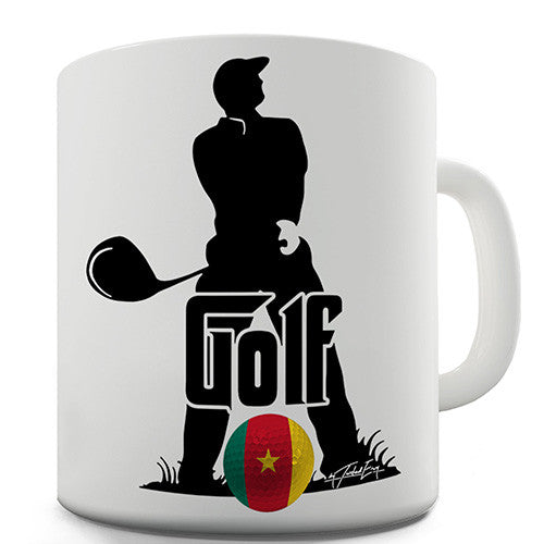 Cameroon Golf Novelty Mug