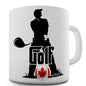 Canada Golf Novelty Mug